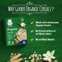 GERBER ORGANIC WHEAROAT VANILLA 9 X 200 G