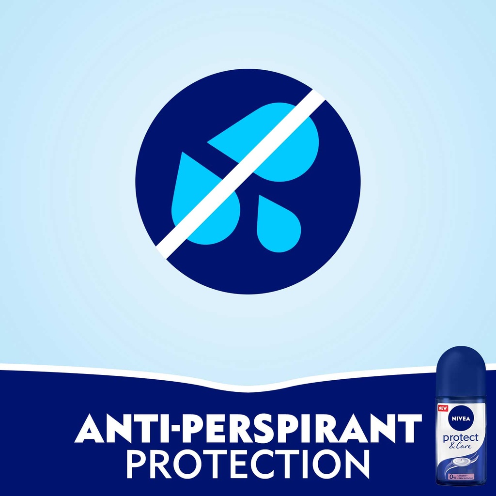 NIVEA PROTECT CARE ROLL 50 ML  NO 85908