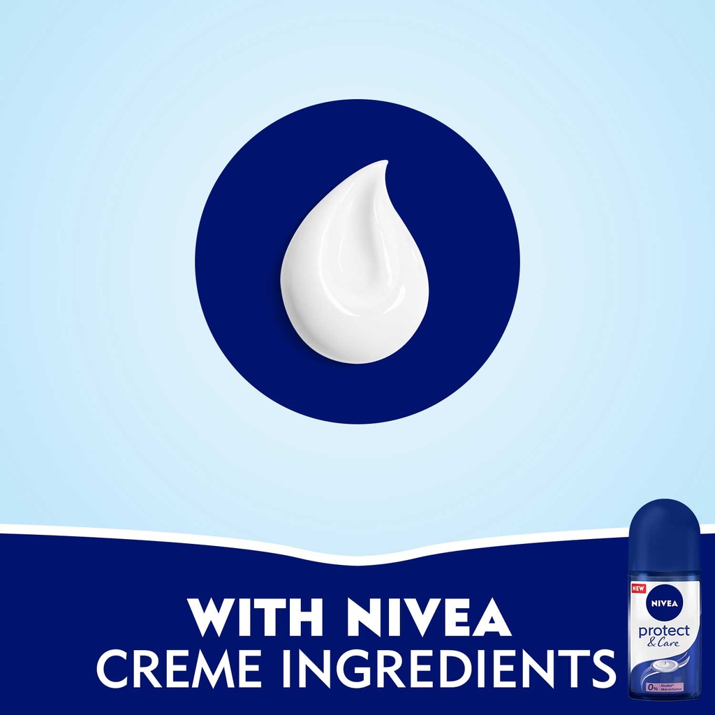 NIVEA PROTECT CARE ROLL 50 ML  NO 85908