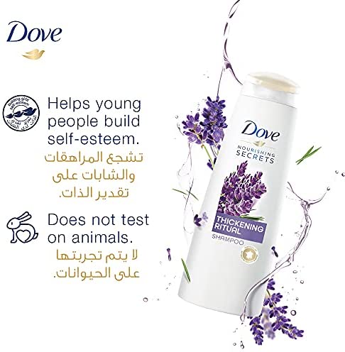 DOVE THICKENING RITUAL SHAMPOO 400 ML 