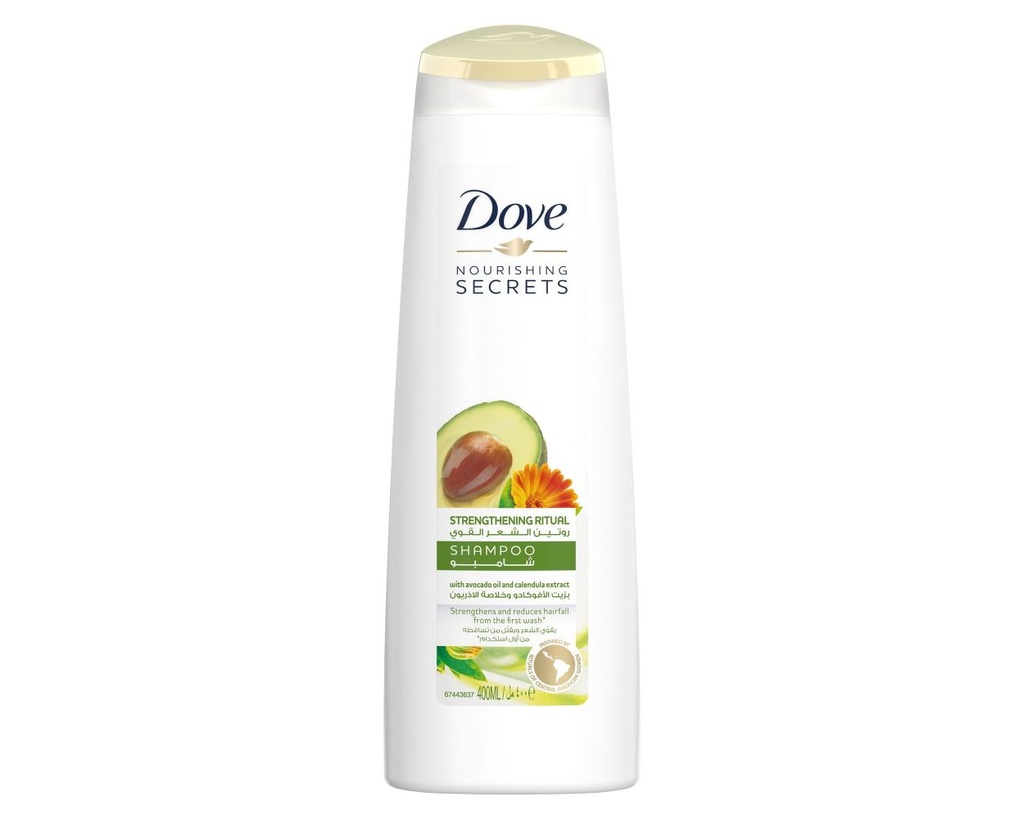 DOVE STRENGTHENING RITUAL SHAMPOO  400 ML 