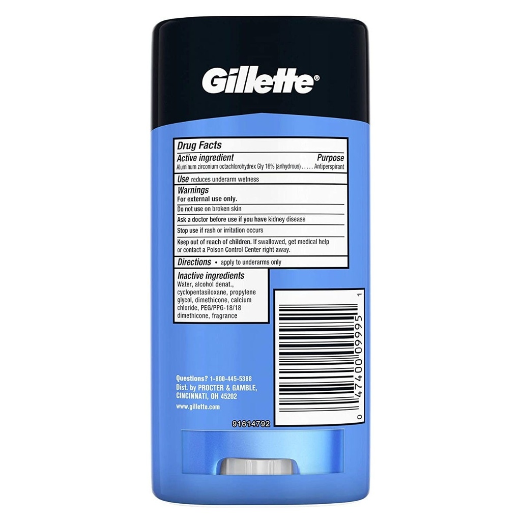 GILLETTE COOL WAVE ANTI-PERSPIRANT GEL 70 ML