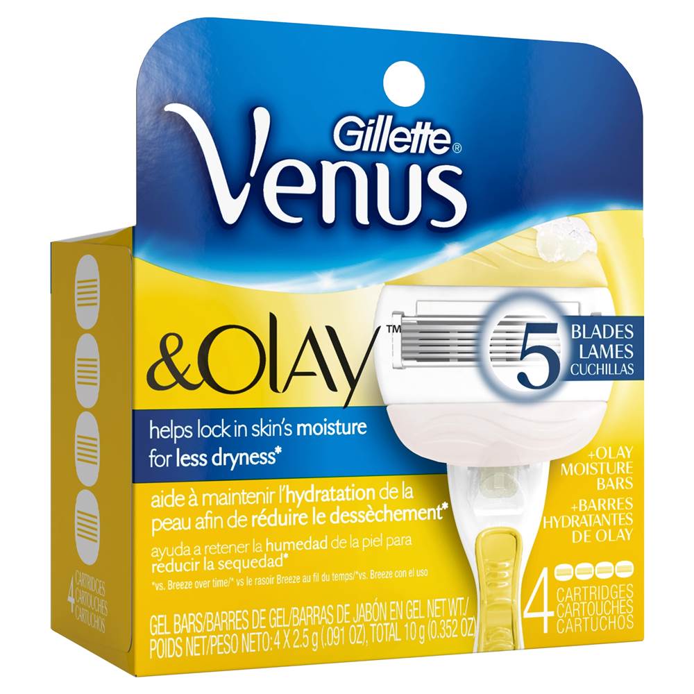 GILLETTE VENUS &OLAY BASE 5 BLADS 32197