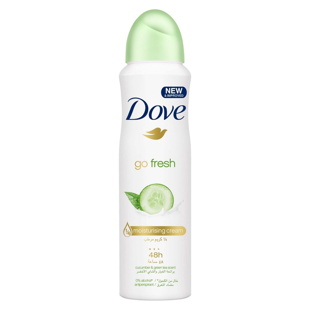 DOVE DEO SPRAY GO FRESH GREEN TEA 150 ML