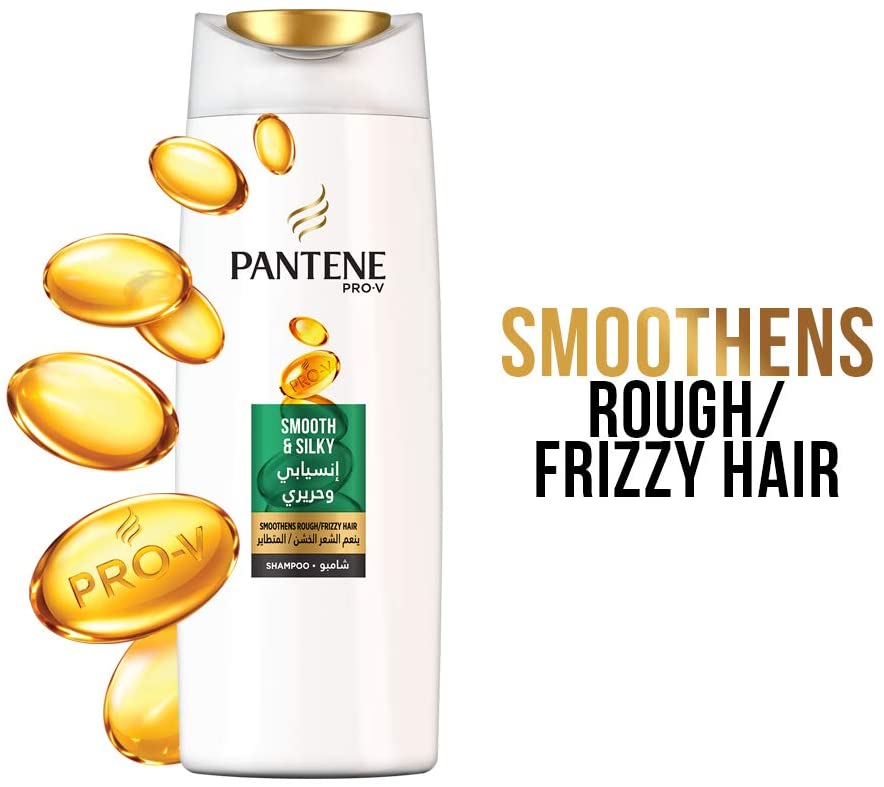 PANTENE SHAMPOO SMOOTH SILKY HAIR 600 ML