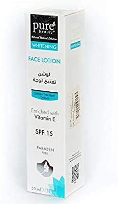 PURE BEAUTY WHITENING FACE LOTION SPF 15 50 GM