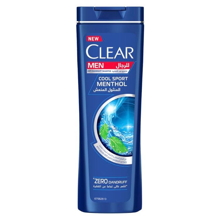 CLEAR SHAMPOO COOL SPORT MENTHOL 200ML