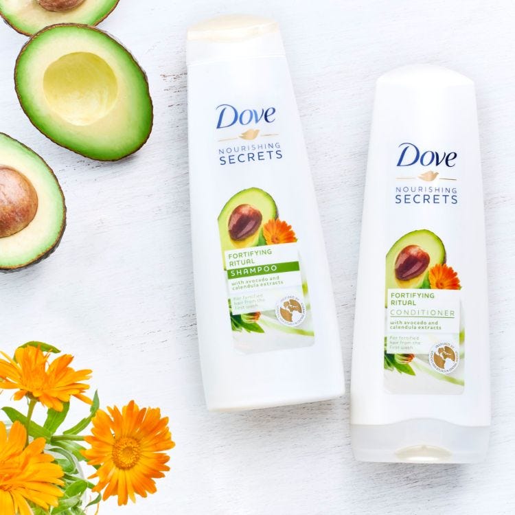 DOVE STRENGTHENING RITUAL CONDITIONER 350 ML 