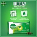 DETTOL WIPES ORIGINAL 10 PCS