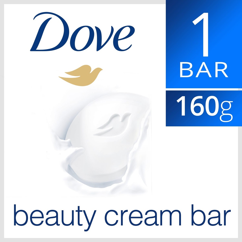 DOVE BEAUTY CREAM BAR WHIT  160GM