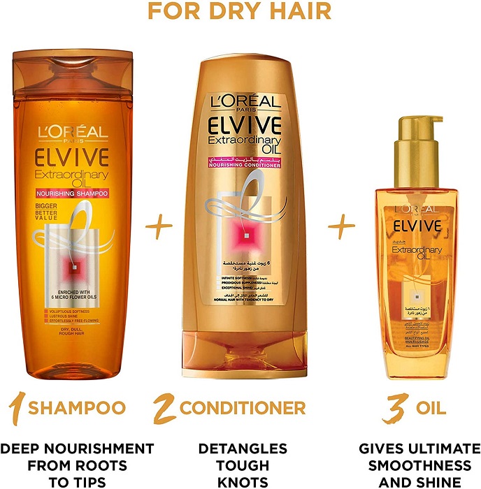 ELVIVE EXTRAORDINA  NOURISHING COND NORMAL HAIR 400 ML