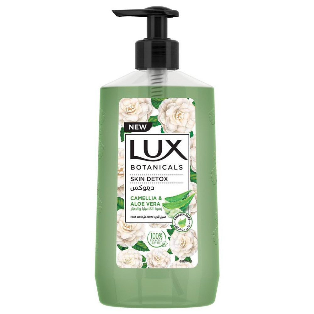 LUX HAND WASH CANELLIA&ALOE VERA 250 ML