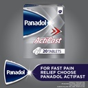 Panadol Pain Relief Actifast 20 Pieces