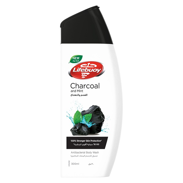 LIFEBUOY BODYWASH CHARCOAL +KIT 300ML