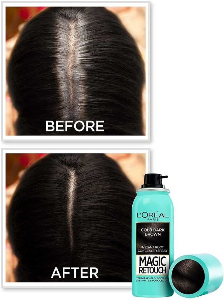 LOREAL MAGIC COLD DARK BROWN SPRAY 75 ML 