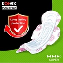 KOTEX MAXI SUPER +WINGS 30 PAD 6 X 30 COCO