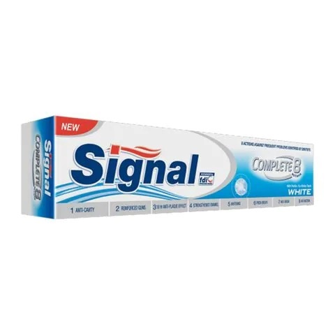 SIGNAL COMPLETE 8 WHITE 100 GM 