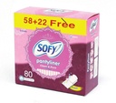 SOFY PANTYLINER FRESH  5 X 80 PCS