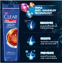 CLEAR SHAMPOO HAIR FALL DEFENSE MEN 400 ML