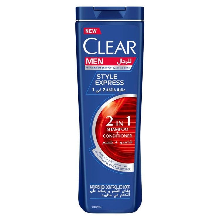 CLEAR SHAMPOO STYLE EXPRESS 2 IN 1 400 ML