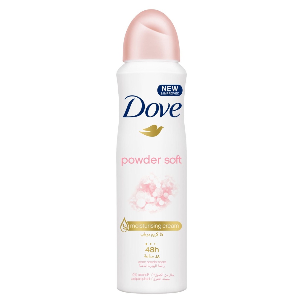 DOVE  DEODORANT POWDER SOFT WOMEN SPRAY 150 ML