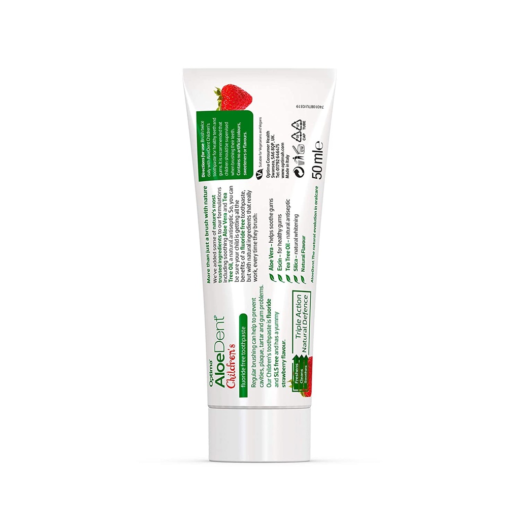 Aloedent Tooth Paste Strawberries 50 ML