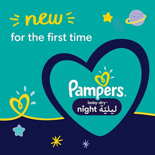 PAMPERS  XXL NO 6 NIGHT MEGA 2 X 40