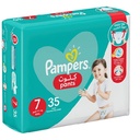 PAMPERS PANTS NO 7 17+KG 3 X 35 