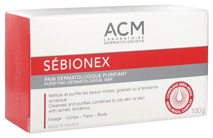 ACM SEBIONEX PURIFIANT BAR 100 GM 