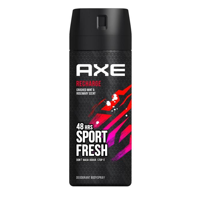 AXE RECHARGE SPORT FRESH SPRAY 150 ML