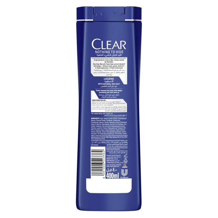 CLEAR ANTI DANDRUF MEN SHAMPO RONALDO 400 ML