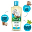 DABUR VATIKA COCONUT CASTOR OIL 200 ML