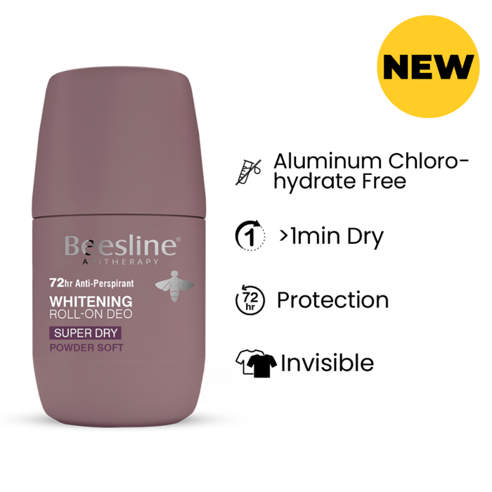 BEESLINE WHITENING ROLL POWDER SOFT FOR WOMEN 50 ML