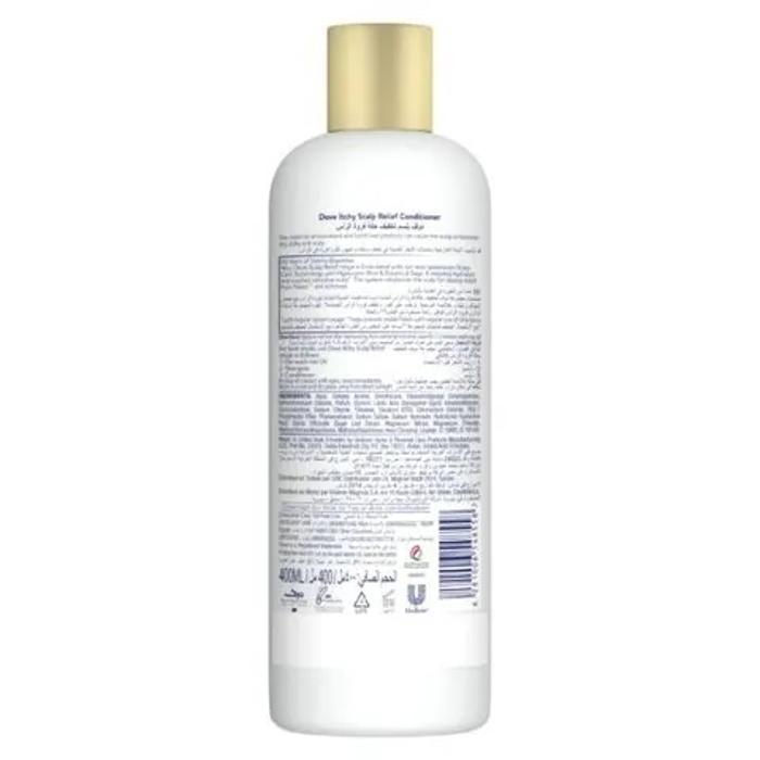 DOVE CONDITIONER ITCHY SCALP RELIEF 400 ML