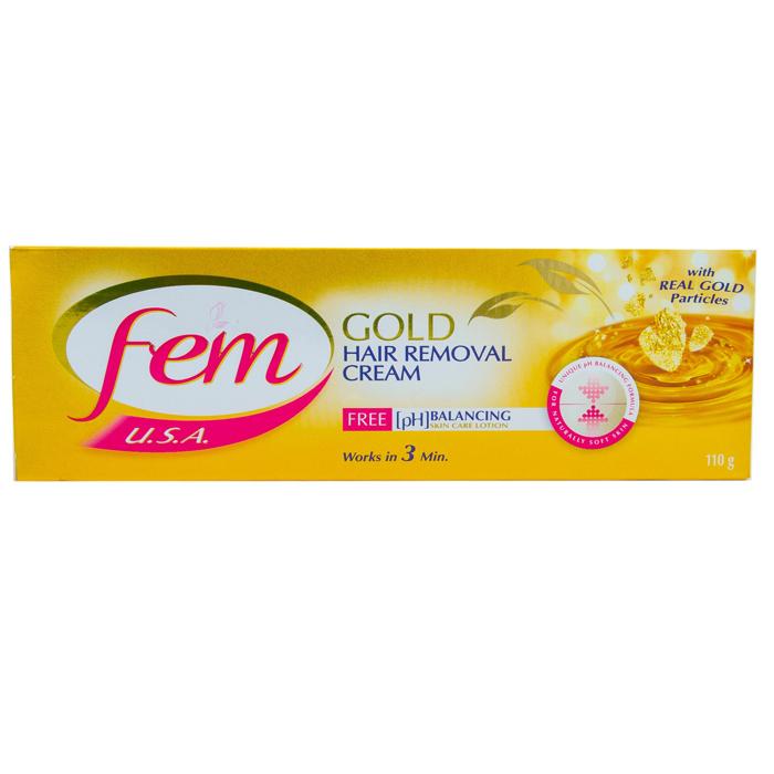 FEM HAIR REMOVAL CREAM GOLD 110 GM