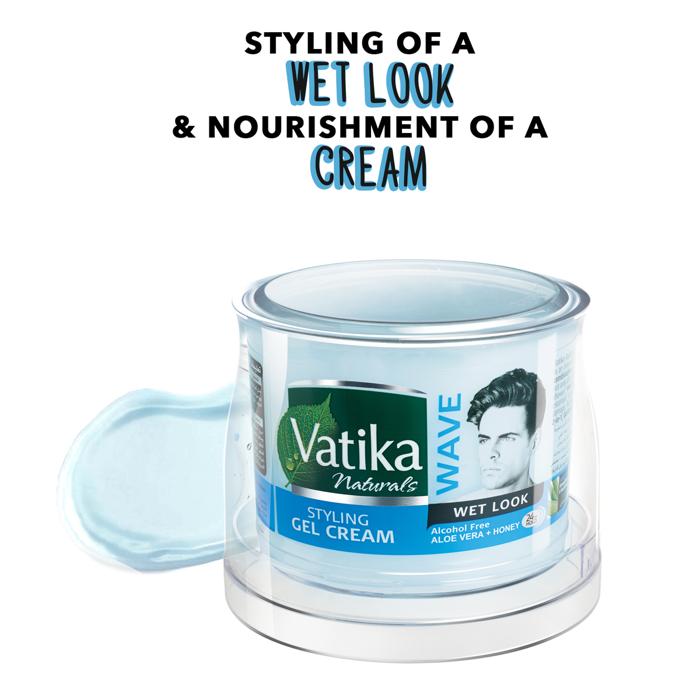 VATIKA GEL CREAM WET LOOK WAVE 250 ML