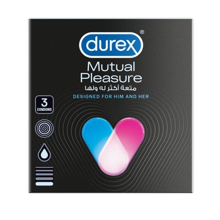 DUREX MUTUAL PLEASURE  3 CONDOMS