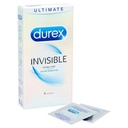 DUREX INVISIBLE EXTTRA THIN SENSITIVE 6 CONDOM