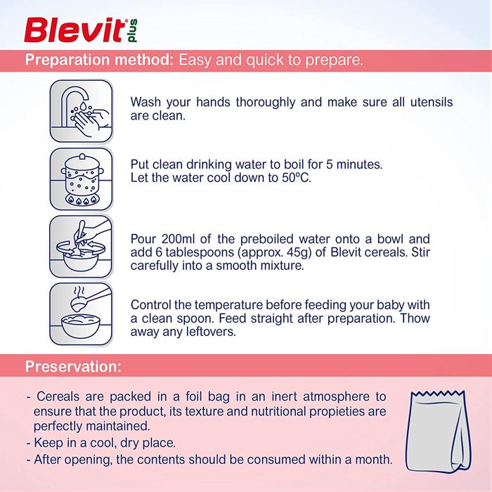 BLEVIT PLUS GROWTH RICE 300GM