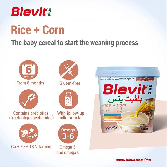 BLEVIT PLUS GROWTH RICE 300GM