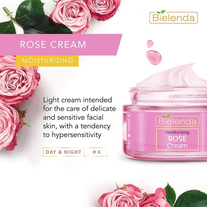 BIELENDA ROSE MOISTURIZING CREAM 50 ML