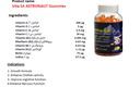 VITA SA ASTRONAUT GUMMIES 120G/60 ORANGE FLAVOR