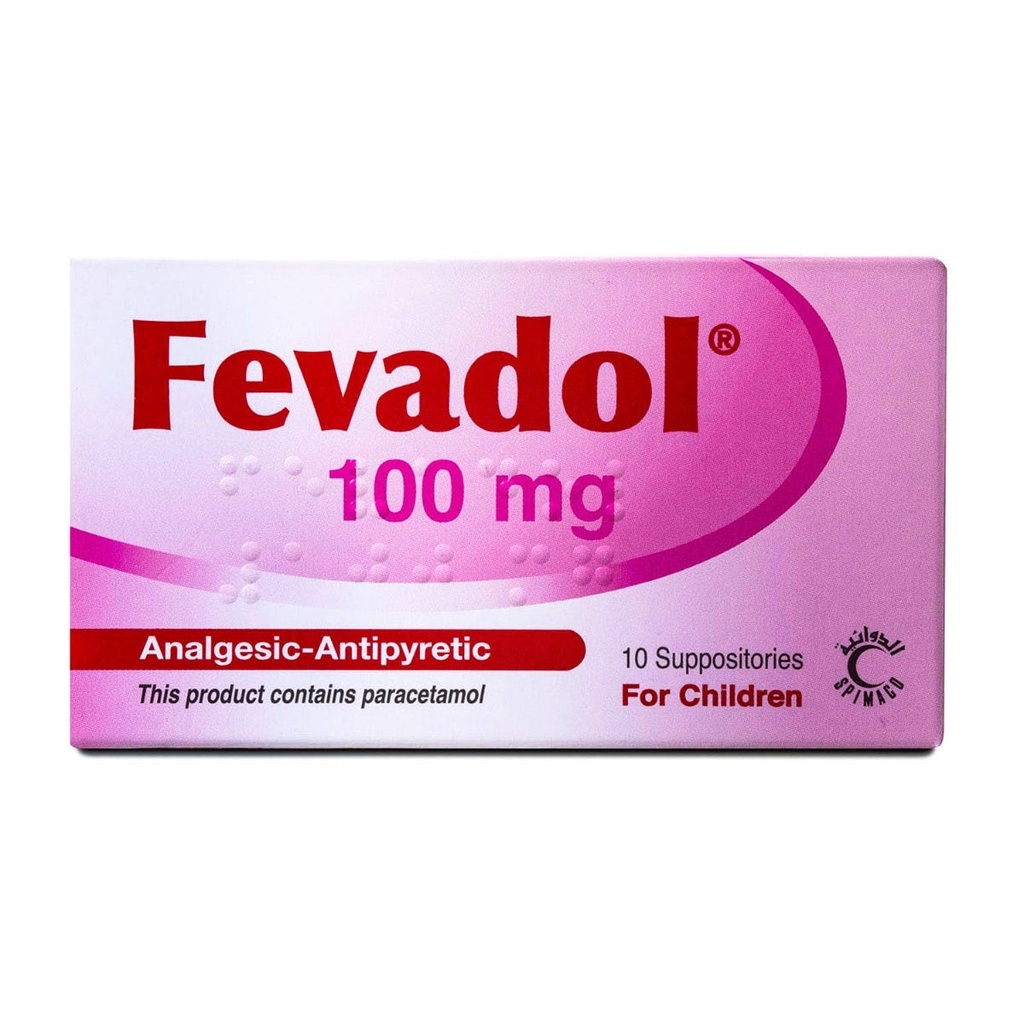 Fevadol Antipyretic 100 Mg 10 Pieces