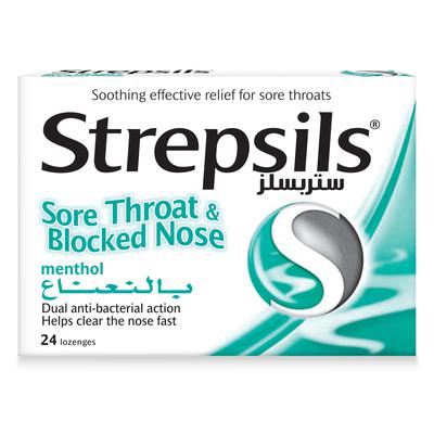 Strepsils Cough Drop Mint 24 Pieces