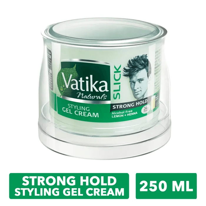 VATIKA GEL CREAM STRONG HOLD SLICK 250 ML