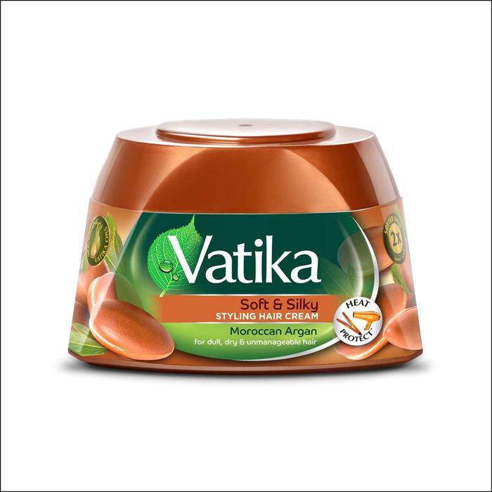 VATIKA HAIR CREAM ARGAN SOFT SILKY 210 ML