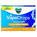 VICKS VAPODROP ORANGE MENTHOL 16 LOZ