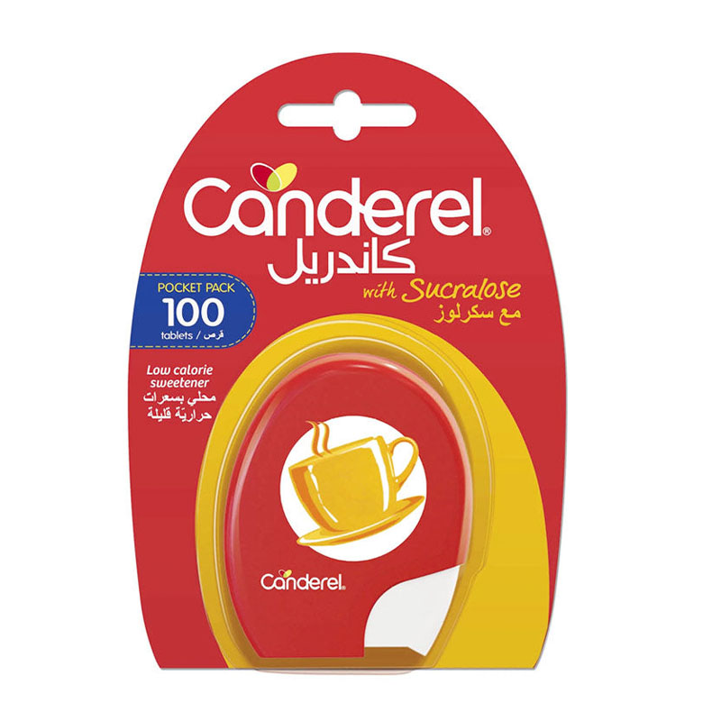 CANDEREL WITH SUCRALOSE 100 TAB RED