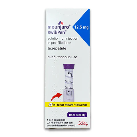 MOUNJARO KWIKPEN 12.5MG / 0.6ML 2.4ML 1 Pre-filled Pen 4 Doses