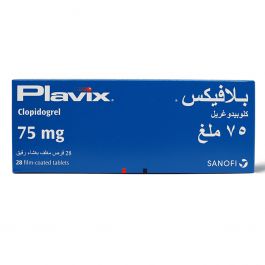 PLAVIX 75 MG 28 TAB